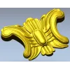 Rococo Acanthus Cartouche STL for CNC