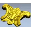 Rococo Acanthus Cartouche STL for CNC