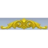 Acanthus scroll STL model for CNC - decorative cartouche 3D model