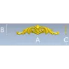 Acanthus scroll STL model for CNC - decorative cartouche 3D model