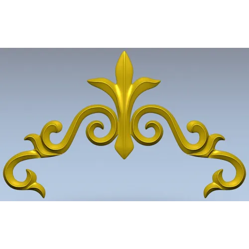 Вензель Лилиан - 3D STL модель для ЧПУ