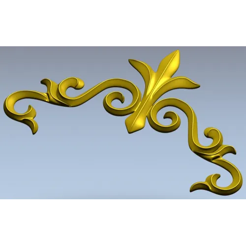 Вензель Лилиан - 3D STL модель для ЧПУ