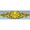 Baroque Floral Applique - detailed STL 3D model for CNC