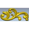 Рокайльный завиток Aурелия - 3D модель STL для ЧПУ