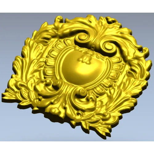 Картуш Барокко - 3D модель STL для ЧПУ