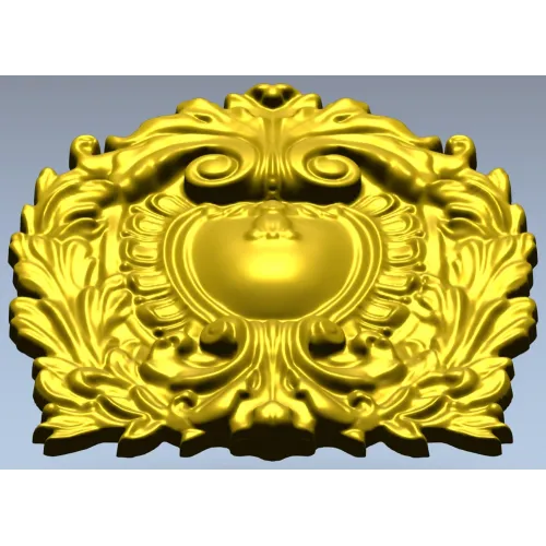 Картуш Барокко - 3D модель STL для ЧПУ