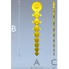 Вертикальная розетка-гирлянда - 3D модель STL для ЧПУ