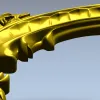 Угловой картуш "Розария" - 3D модель STL для ЧПУ