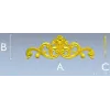 Rose Acanthus Cartouche - STL 3D Model for CNC