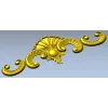 Рокайльный картуш для ЧПУ - высокодетализированная STL модель