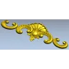 Рокайльный картуш для ЧПУ - высокодетализированная STL модель