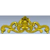 Рокайльный картуш с розой - 3D модель STL для ЧПУ