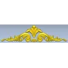 Картуш Вивьен - декоративная 3D модель в формате STL для ЧПУ