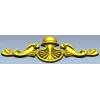 Shell Cartouche Applique - high-quality STL 3D model for CNC