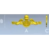 Shell Cartouche Applique - high-quality STL 3D model for CNC
