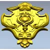 Декоративный картуш в стиле барокко - 3D модель STL для ЧПУ