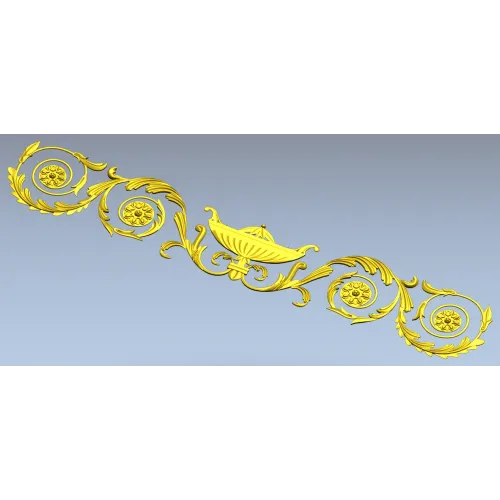 Classical Urn and Acanthus Frieze STL for CNC