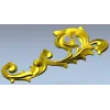 Rococo Acanthus Corner STL 3D Model for CNC