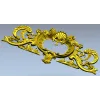 Rococo Shell Cartouche STL for CNC