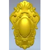 Baroque Oval Cartouche STL