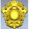 Baroque Oval Cartouche STL
