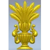 Пернатый вазон - 3D модель в формате STL для ЧПУ