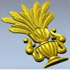 Пернатый вазон - 3D модель в формате STL для ЧПУ