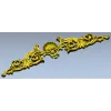 Рокайльный картуш с раковиной - 3D модель STL для ЧПУ