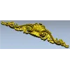 Резной картуш "Корона аканта" - 3D модель STL для ЧПУ