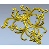 Рельефный картуш "Флер" - 3D модель STL для ЧПУ