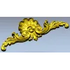 Рокайльный картуш-раковина - 3D модель STL для ЧПУ