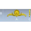 Рокайльный картуш-раковина - 3D модель STL для ЧПУ