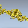 Декоративная 3D модель "Розовый Ариет" в формате STL для ЧПУ