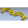 Рокайльная декоративная накладка - 3D модель STL для ЧПУ