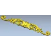 Барочный вензель для фрезеровки - 3D модель в формате STL