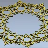 Ажурная круглая розетка "Восточный венец" - 3D модель STL для ЧПУ