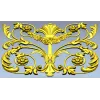 Rocaille Shell Cartouche - STL 3D model for CNC milling