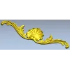 Рокайльная ракушка - декоративная 3D модель STL для ЧПУ