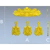 Картуш и набор подвесов "Листопад" - STL модель для ЧПУ