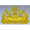 Рокайльное изголовье - 3D модель STL для ЧПУ