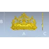 Рокайльное изголовье - 3D модель STL для ЧПУ