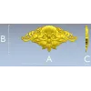 Картуш "Солнечные грифоны" - 3D модель STL для ЧПУ