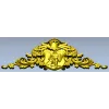Heraldic Knight Cartouche STL for CNC