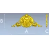 Heraldic Knight Cartouche STL for CNC