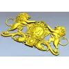 Геральдический картуш "Львы и щит" - 3D модель STL для ЧПУ
