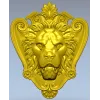 Картуш с львиной головой - 3D модель STL для ЧПУ