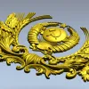 Картуш с гербом СССР - 3D модель STL для ЧПУ