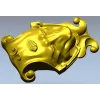 Картуш "Морской маскарон" - 3D модель STL для ЧПУ