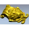 Картуш "Морской маскарон" - 3D модель STL для ЧПУ
