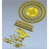 Кельтский медальон - 3D модель STL для ЧПУ
